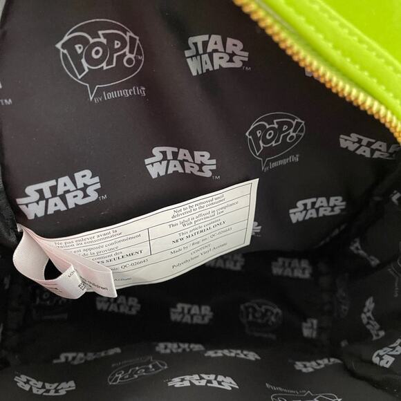Loungefly Funko Pop Star Wars Yoda Figural Mini Backpack The Child main image 6